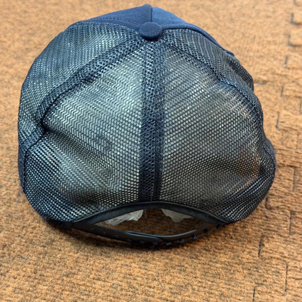 Miller Lite Beer Trucker Hat Navy Blue Mesh Snapback A Fine Pilsner Beer Crest
